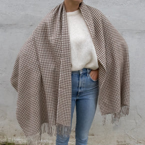 Hudson Striped Baby Alpaca Shawl